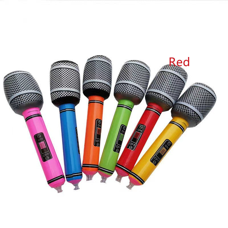Inflatable Microphone Toy Large Size for Party and Event Use