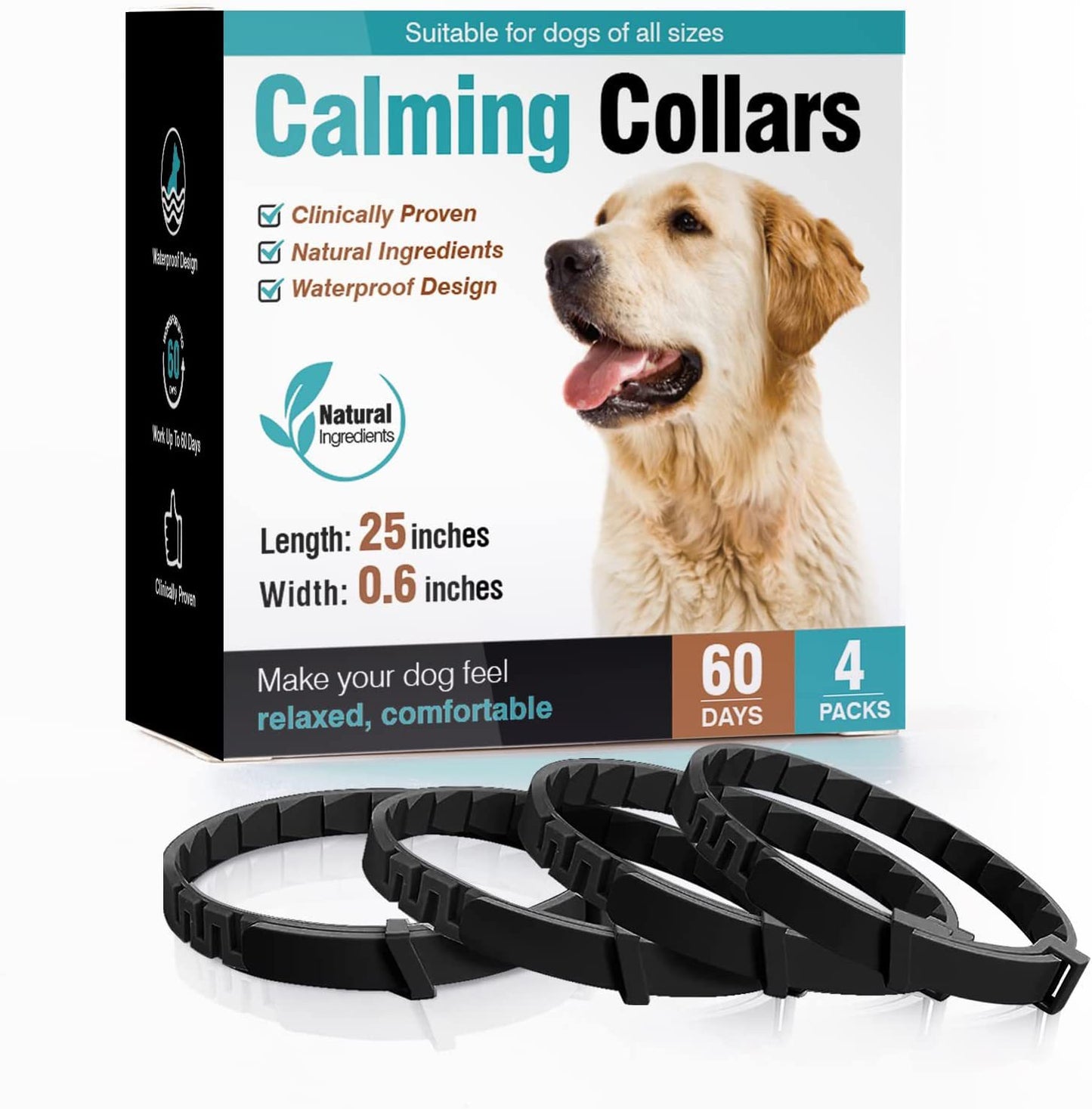 Calming Pet Collar for Cats and Dogs, Soothing & Relaxing