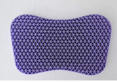 Pressureless TPE Pillow for Comfort and Support - Purple, Multiple Sizes