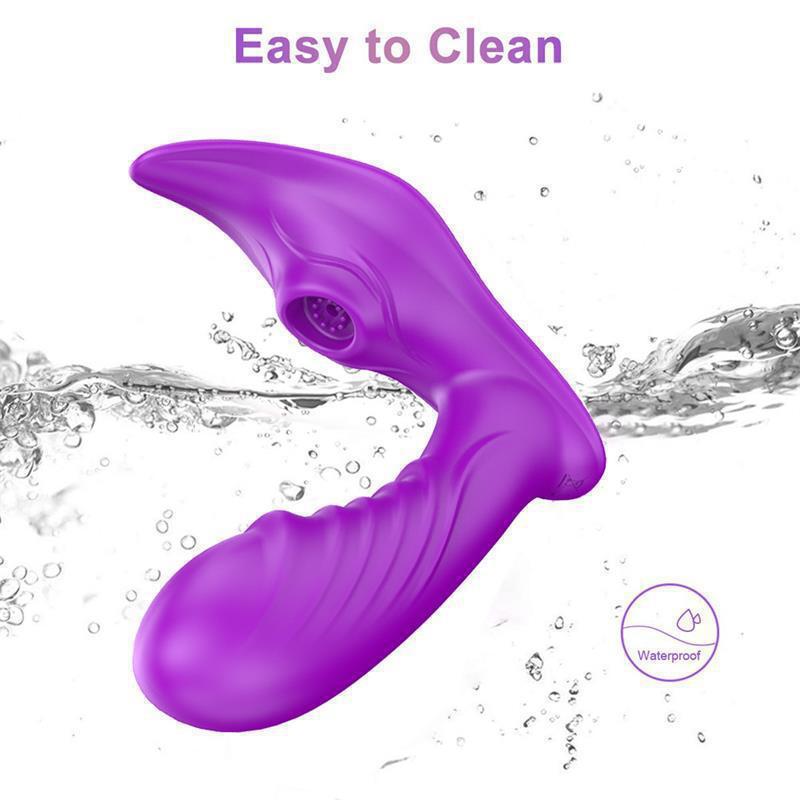 Wireless Remote Control Vibrating Heating Toy with USB Charging