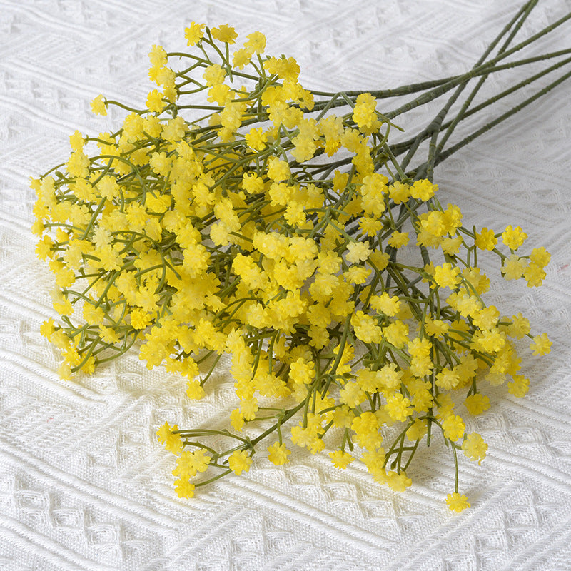 Starry Soft Rubber Artificial Flower for Wedding & Home Decor
