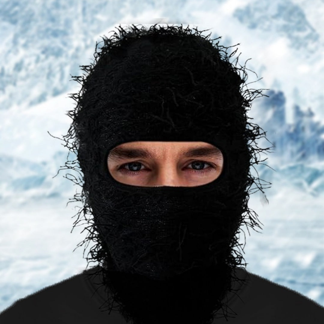 Knitted Warm Face Mask - Polyester