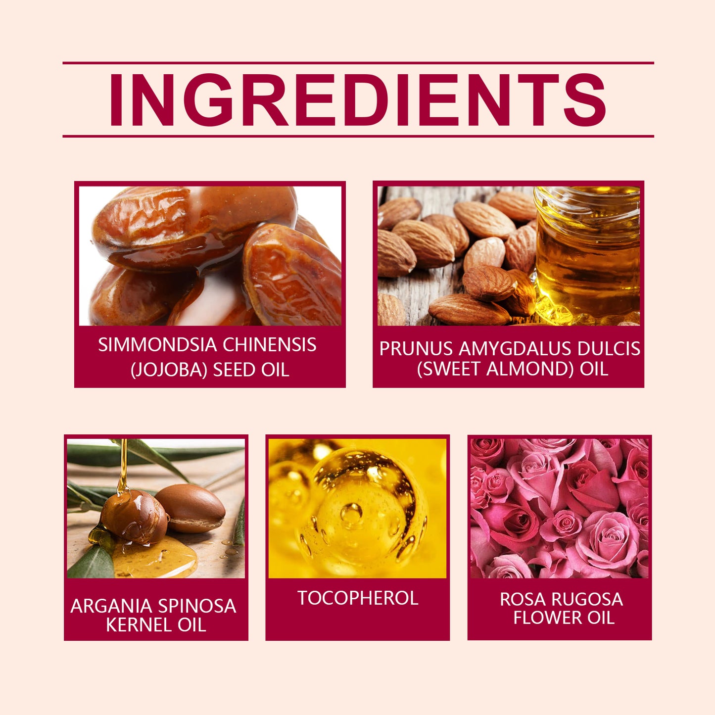 Rose Body Oil - Moisturizing & Repairing Skin Care Treatment - 100ml