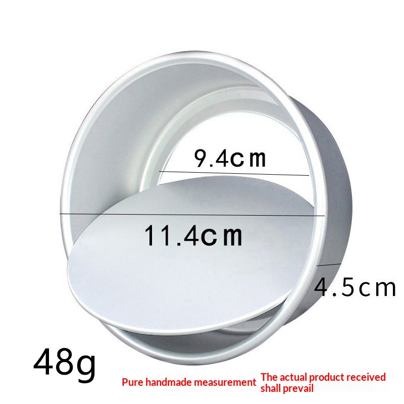 Round Cake Pan Set 4-11 Inch Non-Stick Bakeware for Baking & Desserts