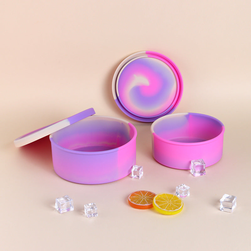 Silicone Refrigerator Crisper Box - Portable Food Storage Container for Home and Office