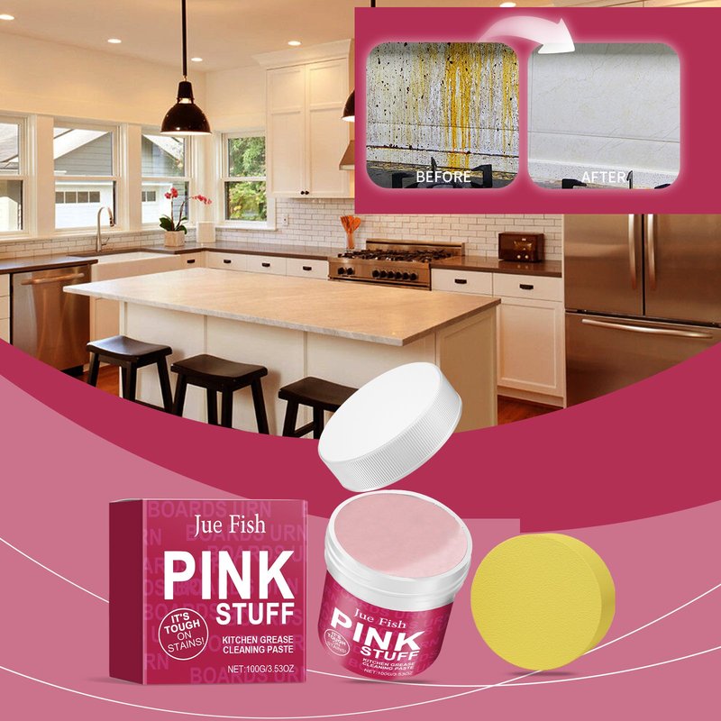 Kitchen Grease Cleaning Cream - 100g Bottle for Easy Degreasing