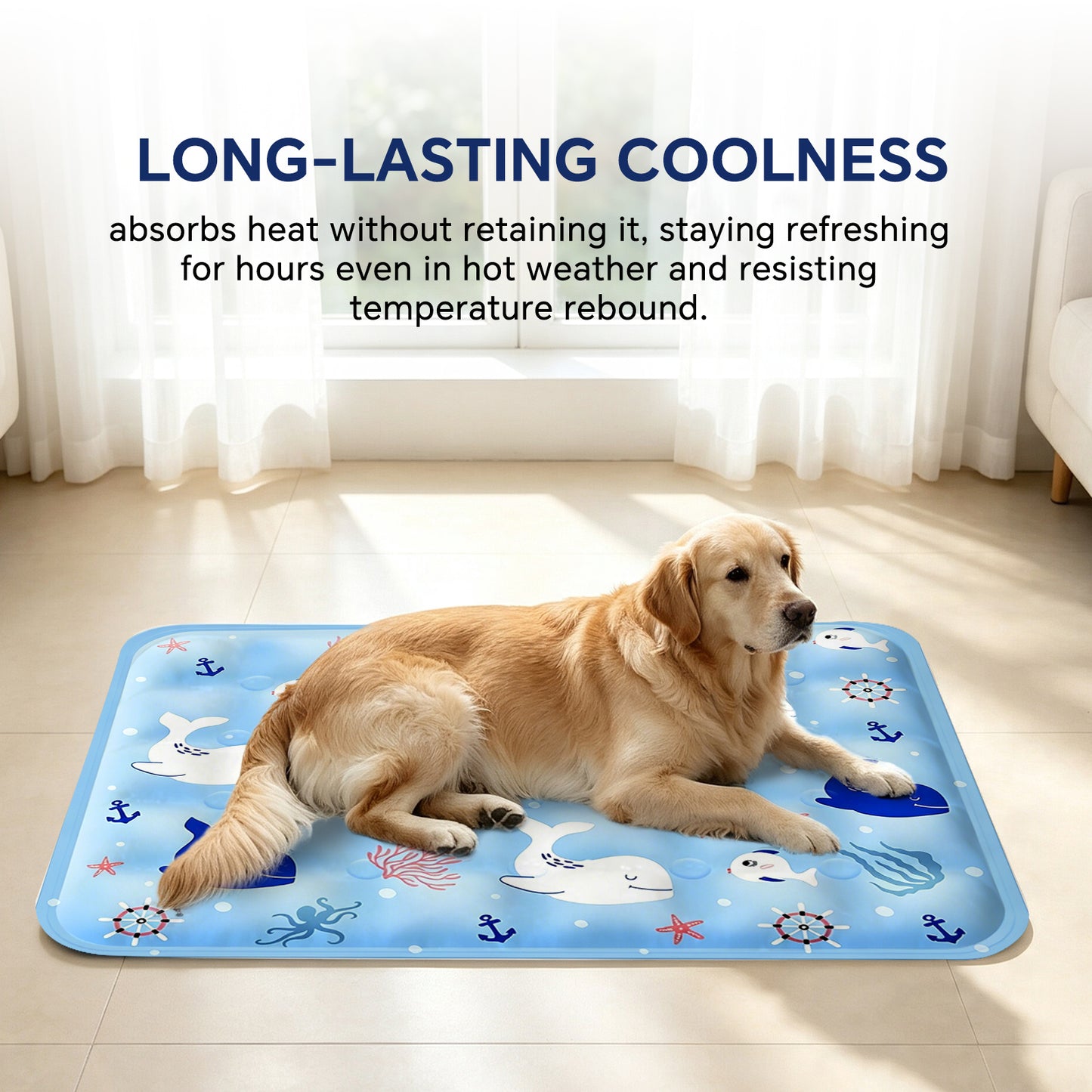 Pet Cooling Mat for Dogs Cats Underwater World Self Pickup Available