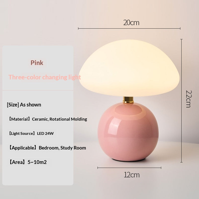 Color-Changing LED Desk Lamp with Multi-Color Options and USB Power