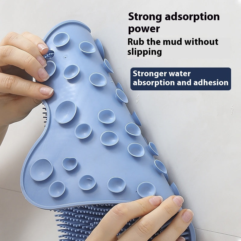 Silicone Bath Massage Cushion - Rubbing Gadget for Relaxing Bath Time