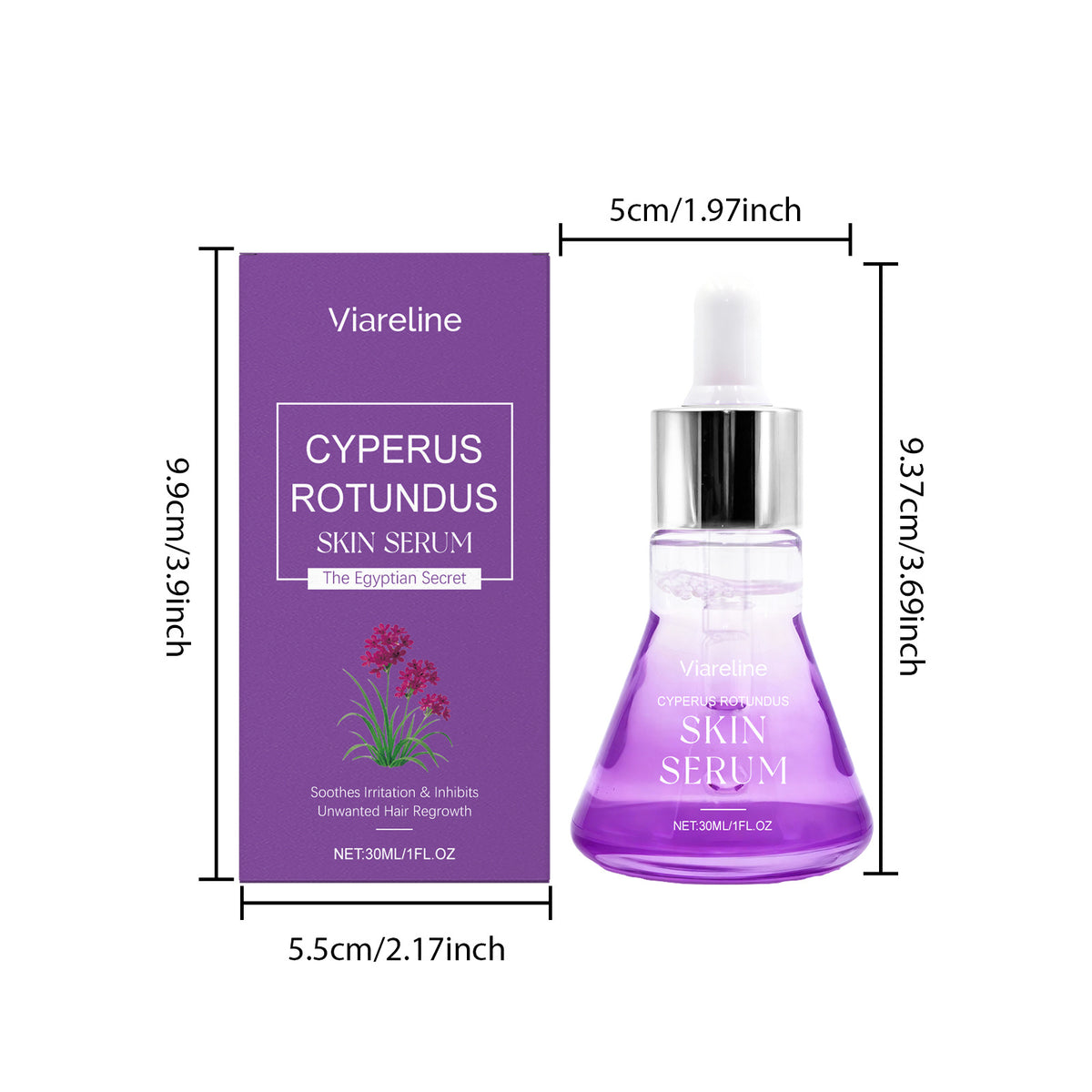 Post-Hair Removal Care Essence - Moisturizing Body Skin Treatment 30ml