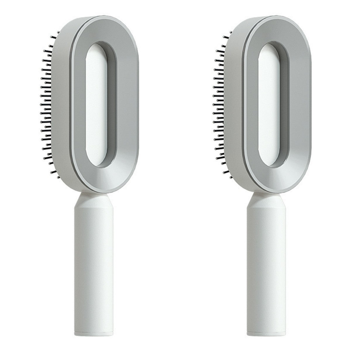 Self-Cleaning Hair Brush with 3D Air Cushion for Scalp Massage & Detangling