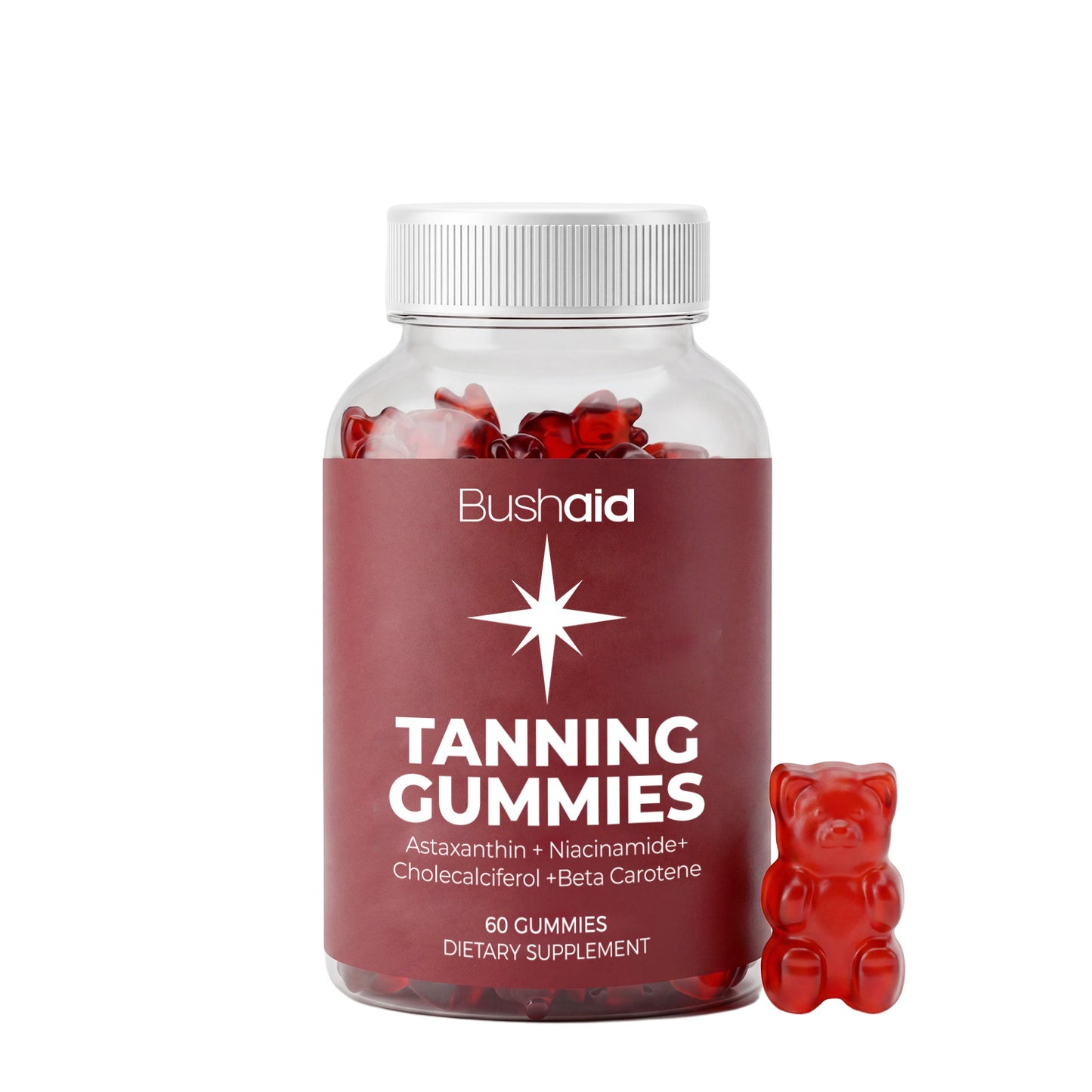 Tinned Fudge Gummies - 60 Count Healthy Soft Candy