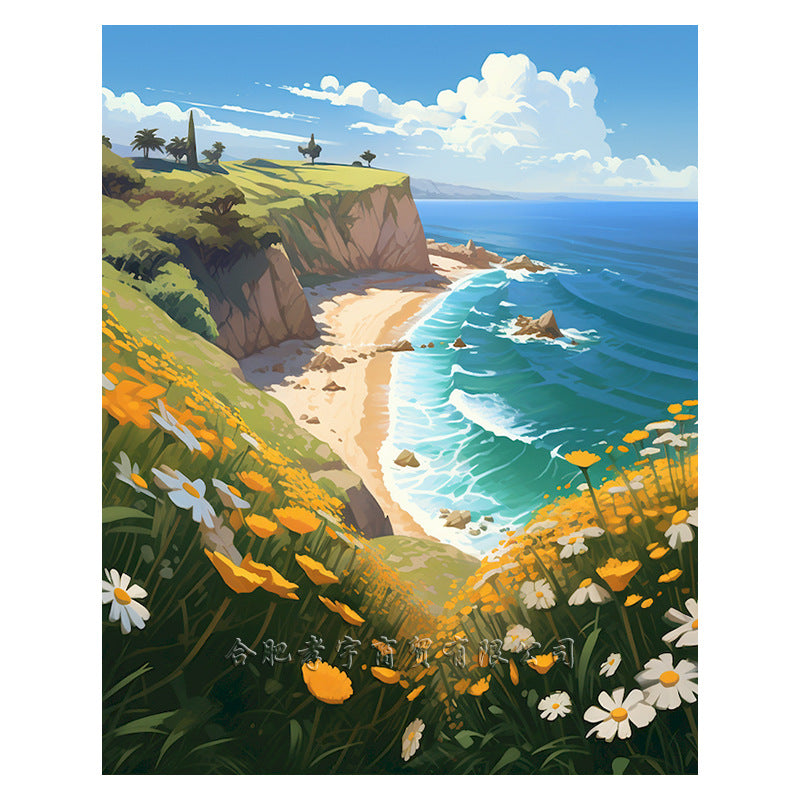 Diamond Painting Landscape DIY Wall Art for Living Room Decor - Multiple Sizes