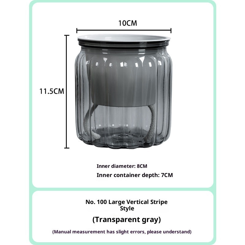 Self-Absorbent Hydroponic Flowerpot for Indoor Gardening - Transparent & Durable Plastic