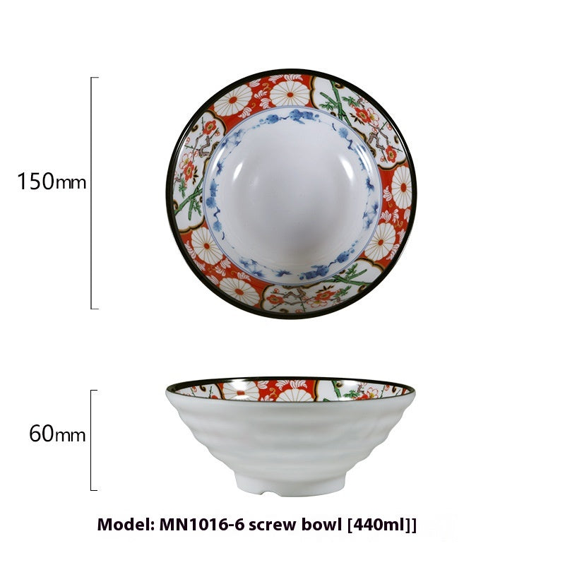 Japanese Cow-Shaped Porcelain Bowl Set for Kitchen & Dining