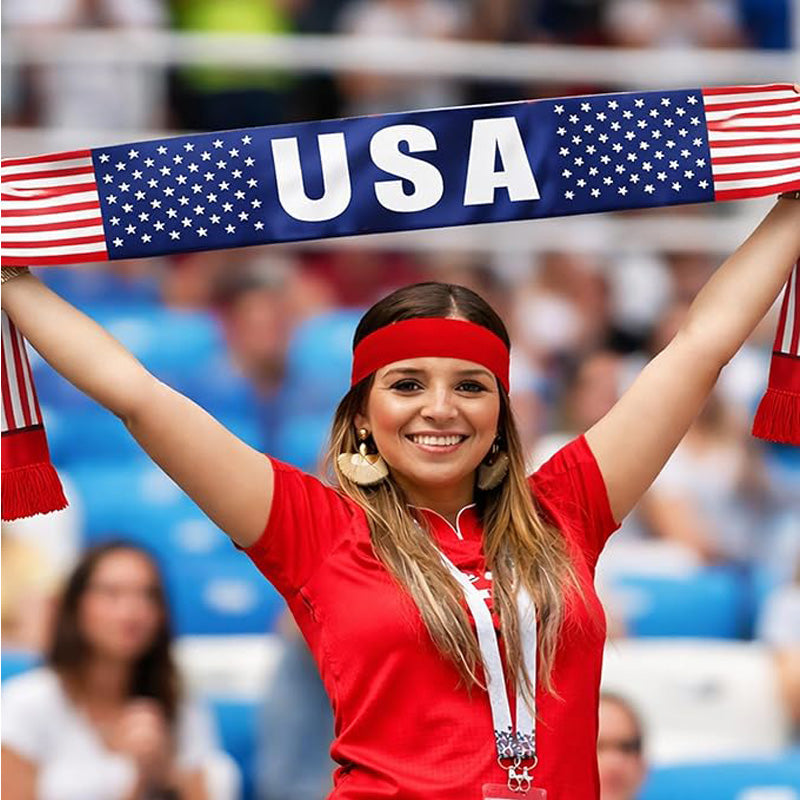 2026 World Cup Fan Kit - 6-Piece USA Soccer Cheer Set