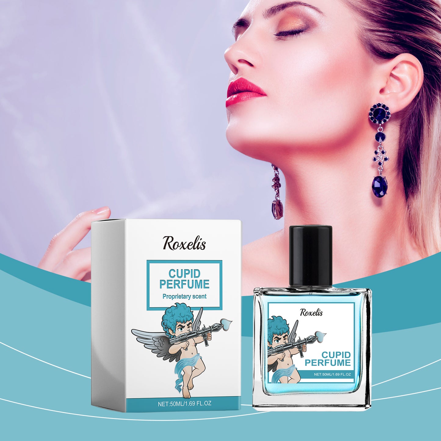 Cupid Series Perfume Spray Eau De Cologne 50ml - Body Care Fragrance