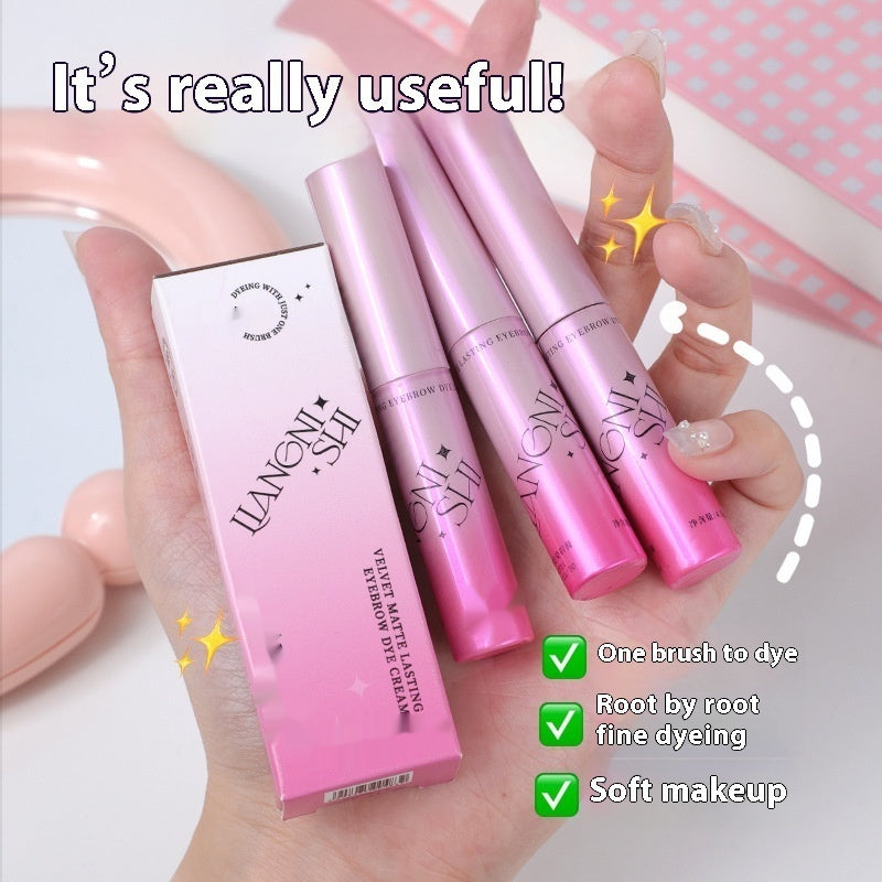 Long-lasting Eyebrow Cream with Multiple Shades - Velvet Fog, 45g
