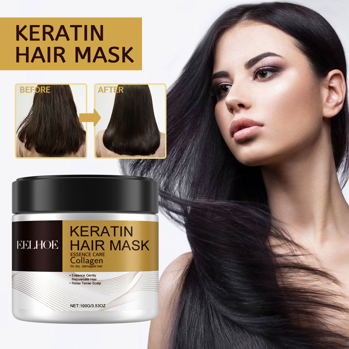 Moisturizing Hair Care Mask - 100g