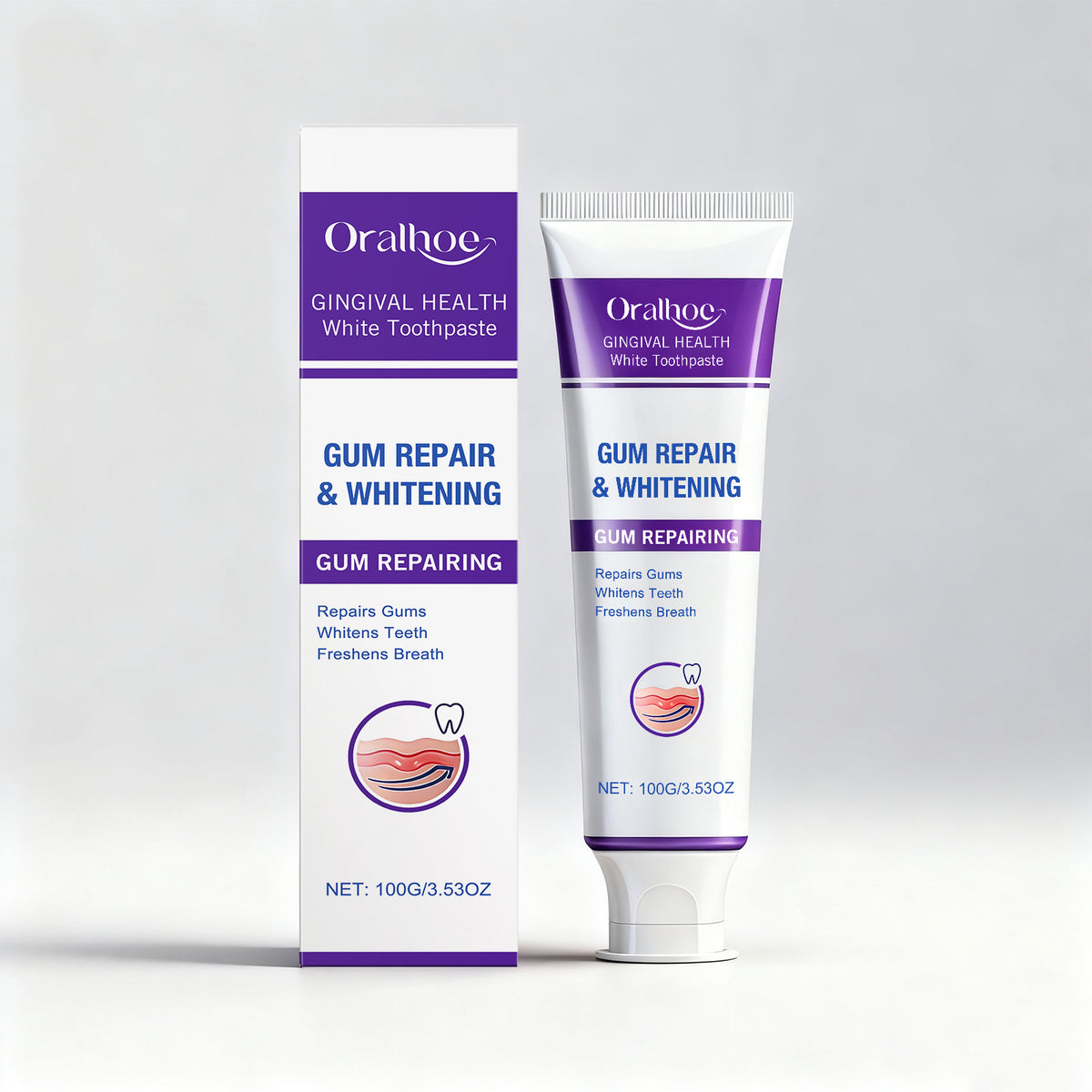 Gingival Repair Toothpaste 100g - Camellia & Chamomile