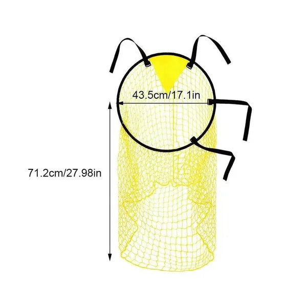 Soccer Training Target Nets 2-Pack - Foldable Goal Practice Aids for Shooting Accuracy