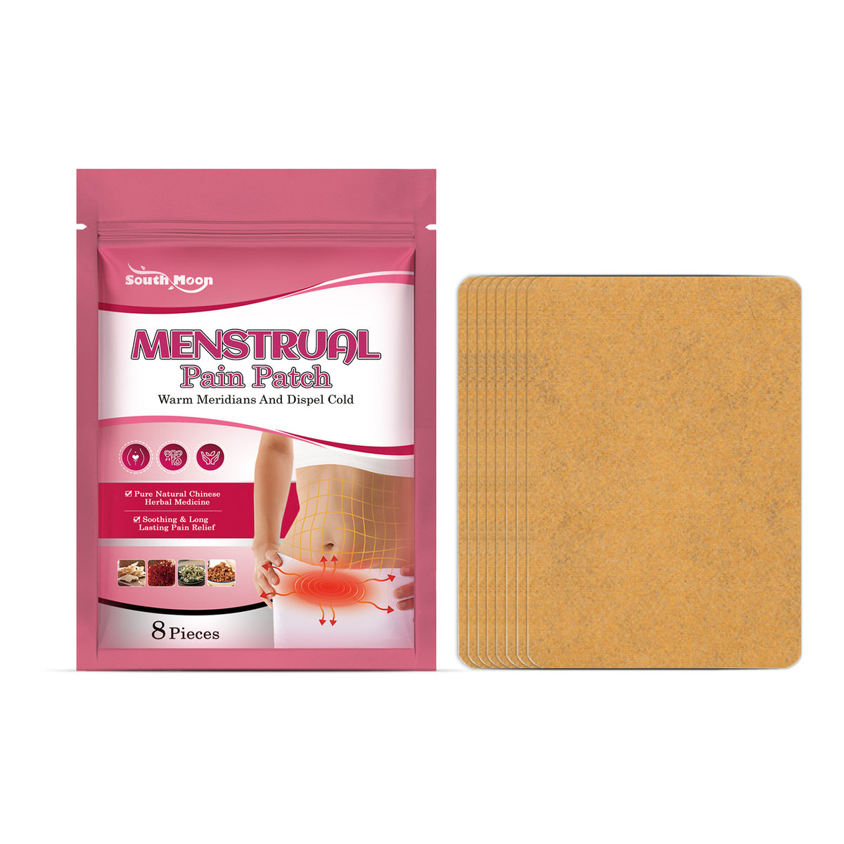 Women's Abdominal Support Adhesive Bandages 8pcs - Body Care, Postpartum