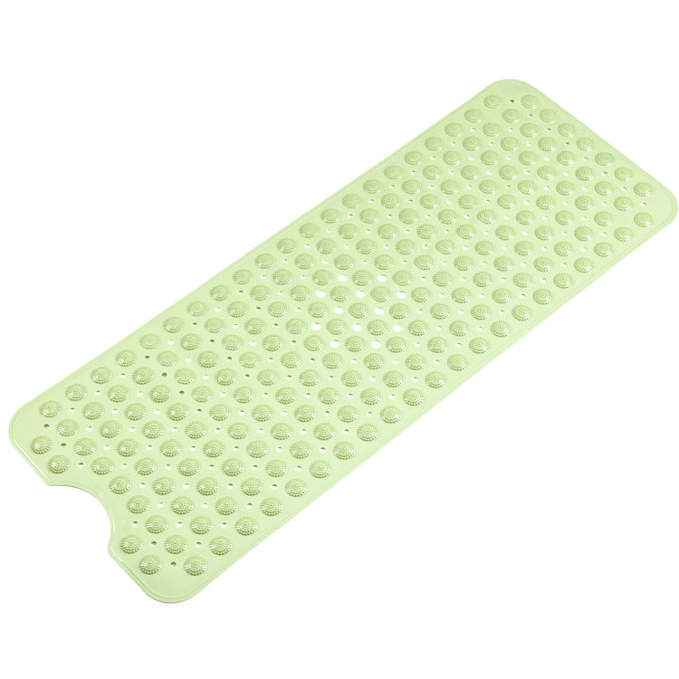 Non-Slip Bathtub Shower Mat with Suction Cups - Lengthened PVC Foot Mat