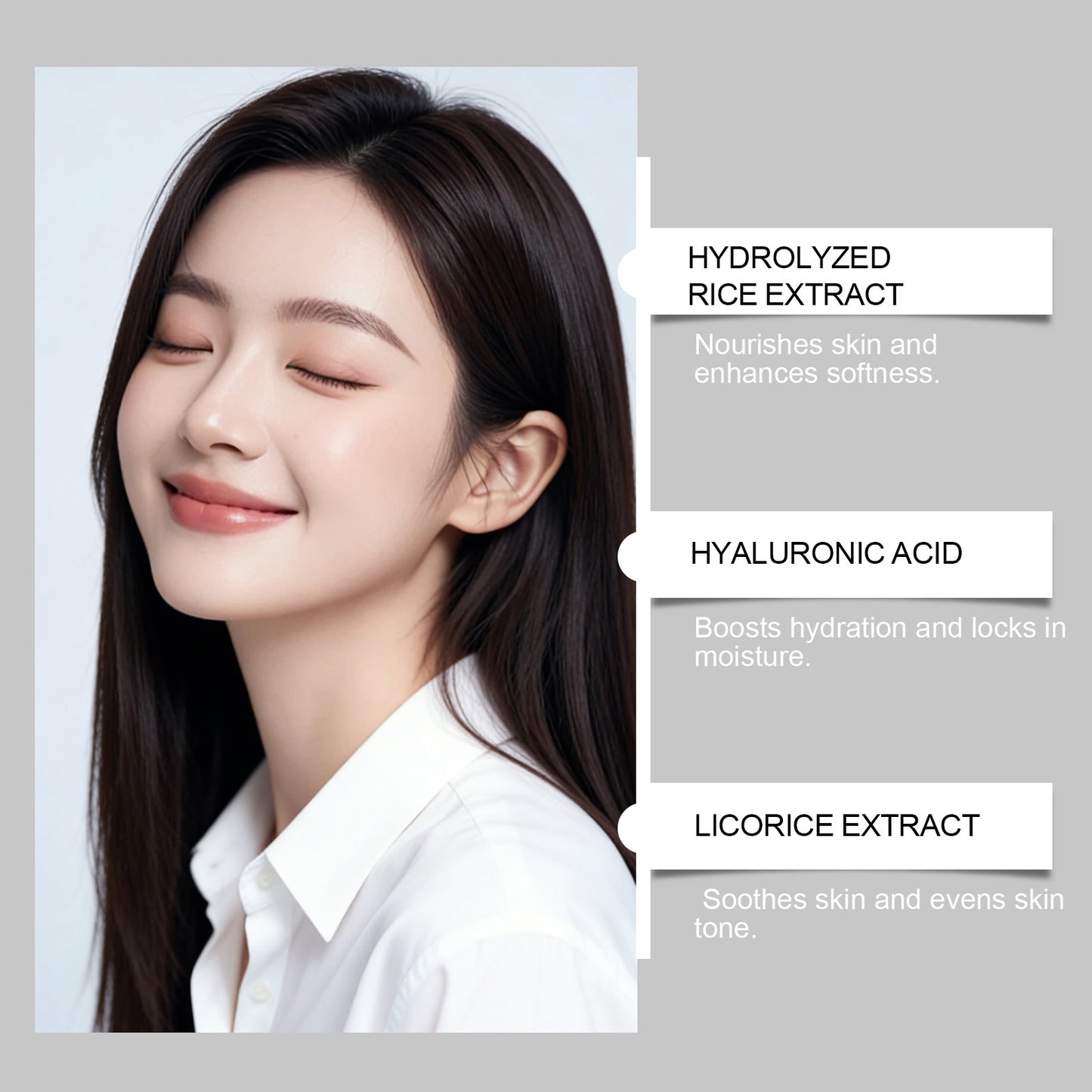 Rice Extract Hydrating Face Mask - Rejuvenating Skin Care 150g