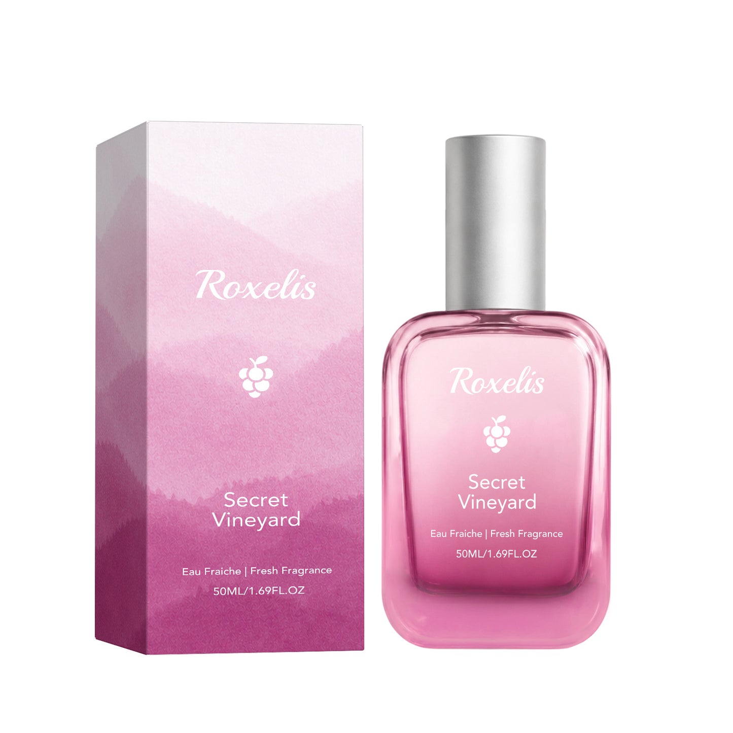 Vineyard Perfume Spray 50ml Grape & Bergamot Fragrance for Women & Men