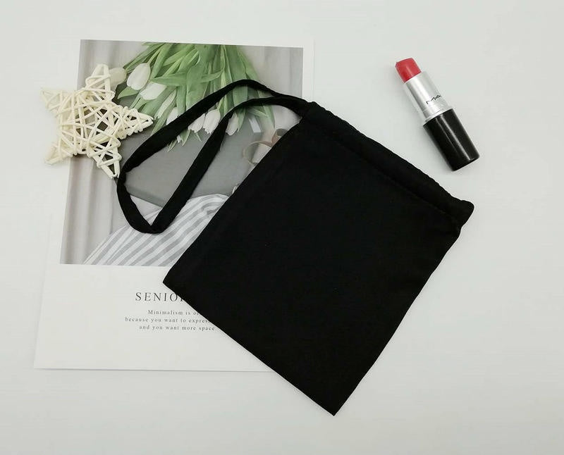 Silk Eye Mask Cosmetic Bag with Pocket - Jewelry & Travel Organizer