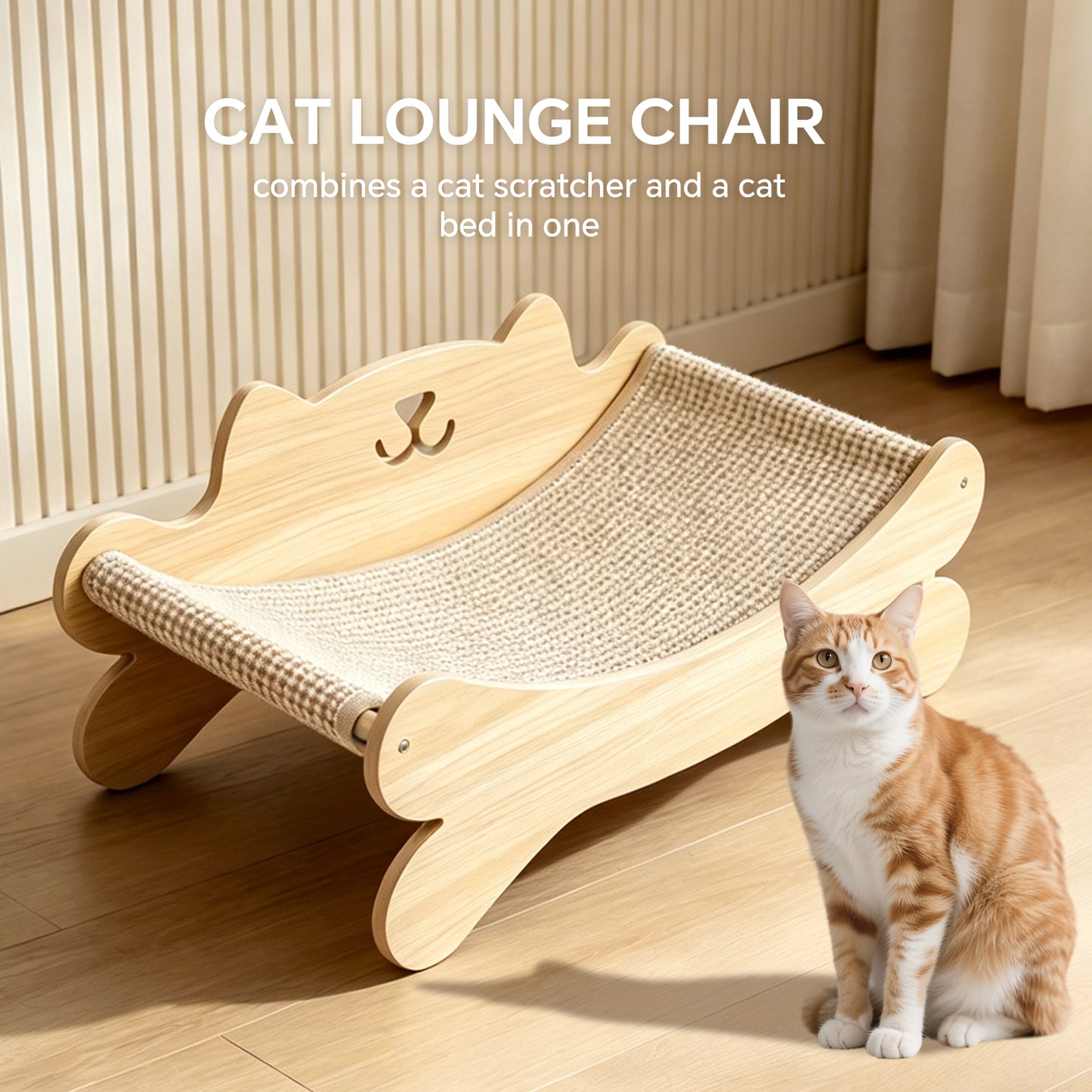 Cat Recliner Pet Furniture for Comfortable Rest - Self Pickup Only