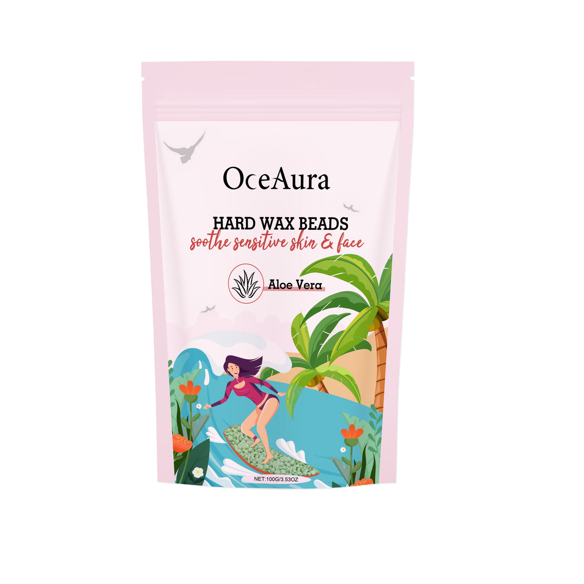 Aloe Vera Gentle Hair Removal Wax Beans
