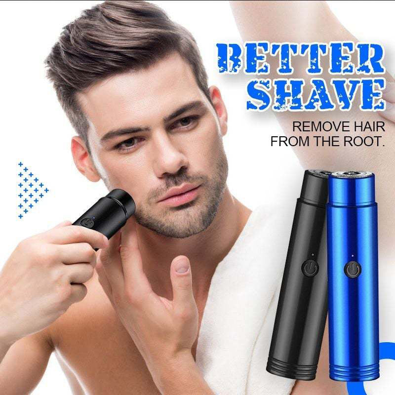 Mini Rechargeable Electric Razor for Full Body Grooming - Compact & Portable