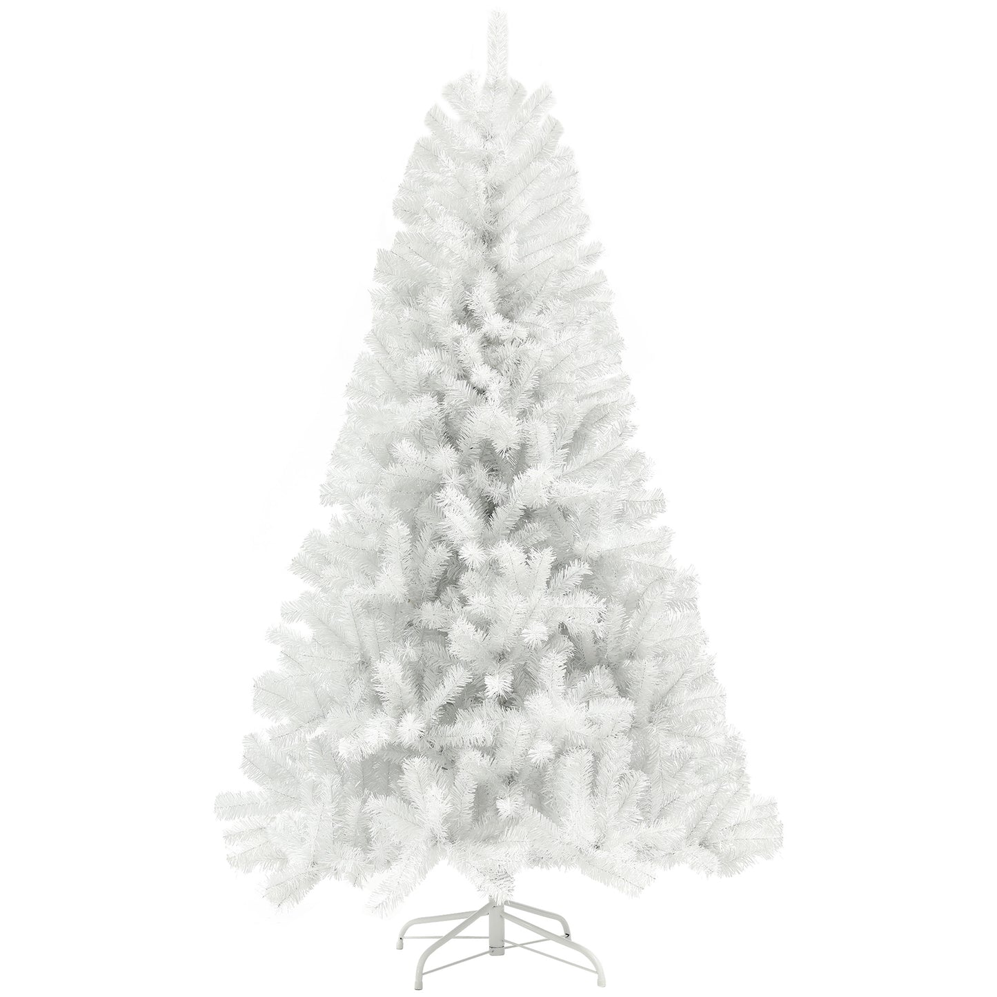 9ft Tall Unlit Artificial Christmas Tree - White with 2132 Tips