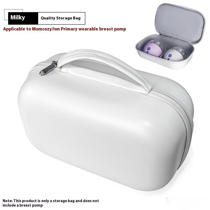 Breast Milk Storage Bag Small Milk Blocks Protection Box - Milky White