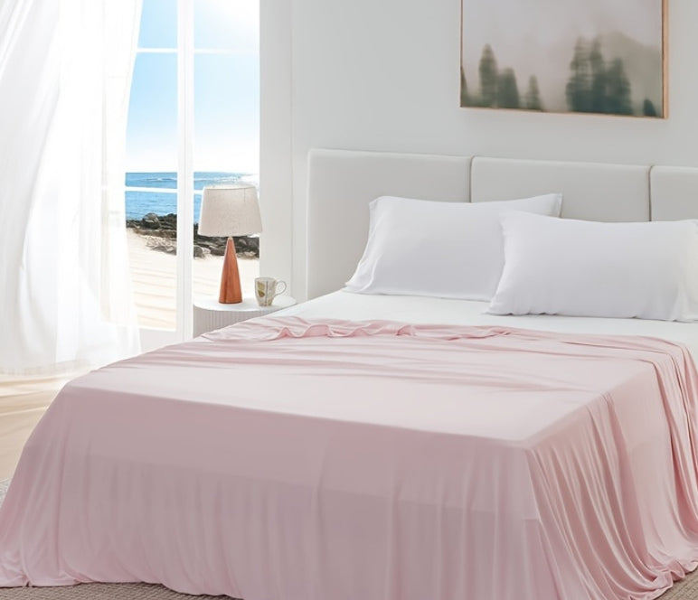 Ice-Silk Cooling Summer Blanket - Temperature-Reducing Home Bedding