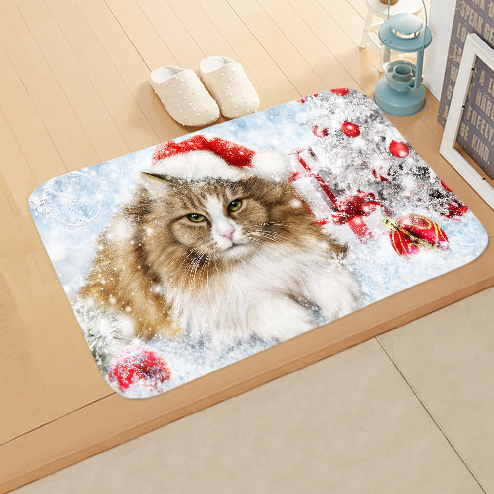 Non-slip Absorbent Carpet Floor Mat for Bedroom Bathroom Home - 40x60cm