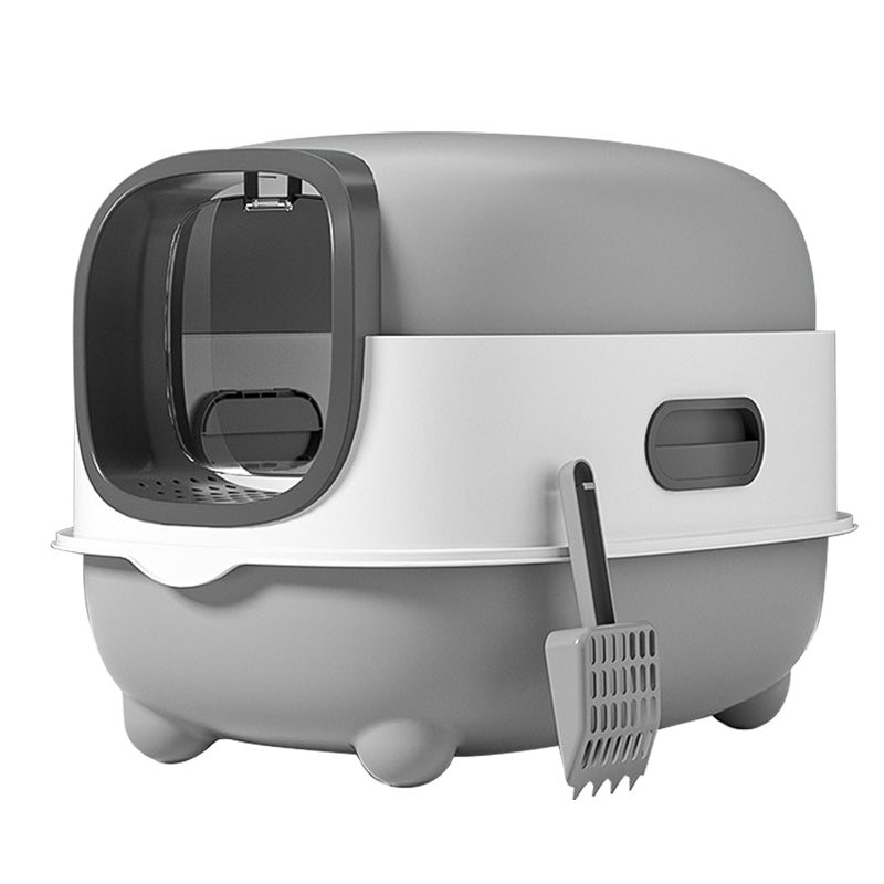 Self Pickup Cat Litter Box - E-Model Pet Furniture for Cats