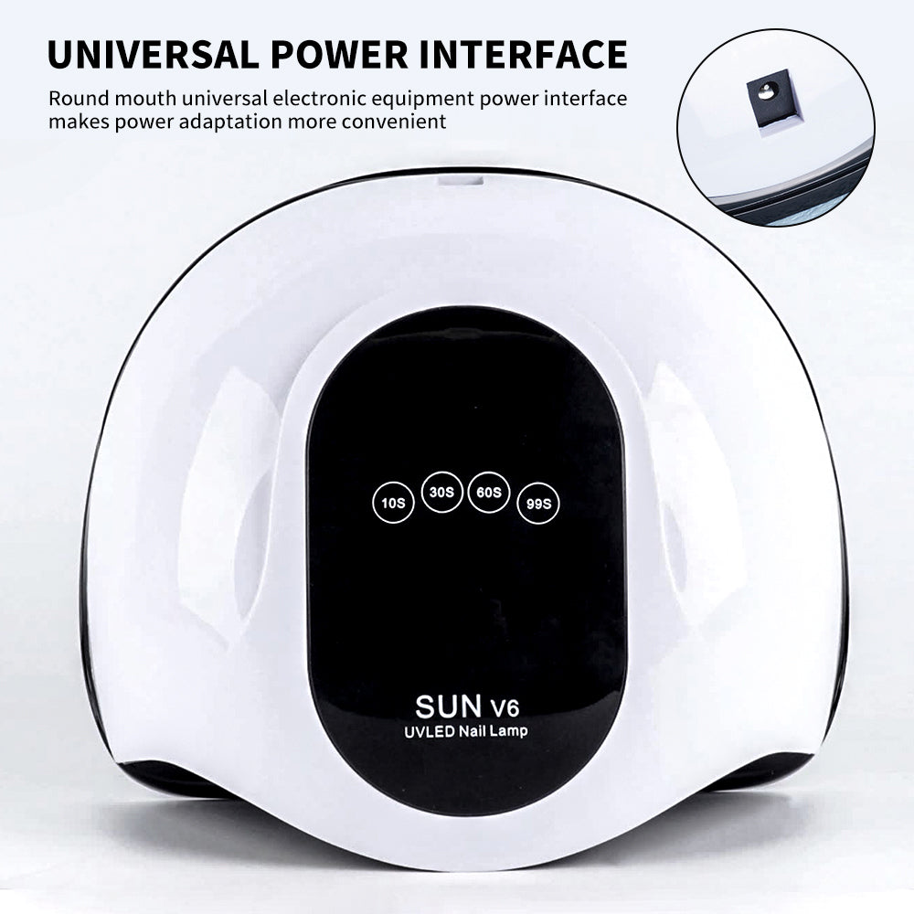 Professional UV LED Nail Lamp - Fast Curing Gel Nail Dryer with Auto Sensor