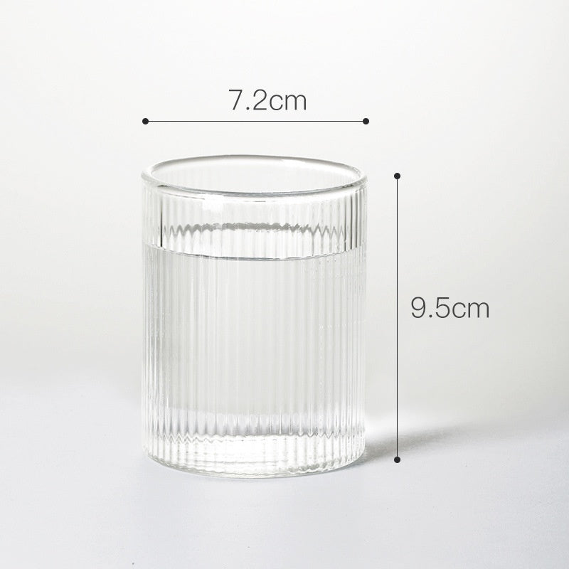 High Temperature Resistant Borosilicate Glass Water Cup - Heatproof Drinkware