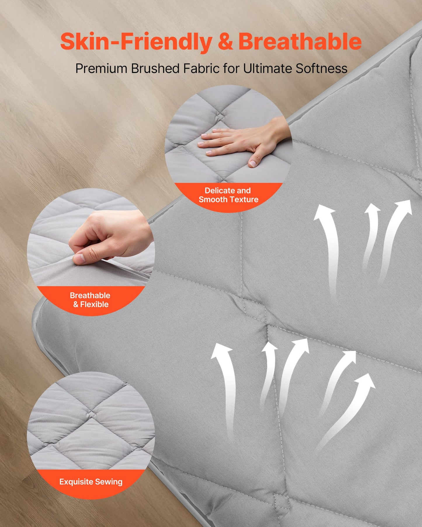 Foldable Japanese Tatami Mattress Twin Size with Storage Bag & Fastener, 9-Layer Support, for Sleeping Yoga Meditation