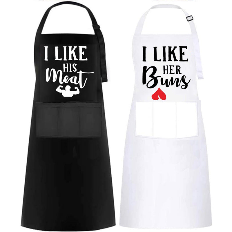 Waterproof Antifouling Kitchen Apron Set - Personalized Household Cooking Accessories