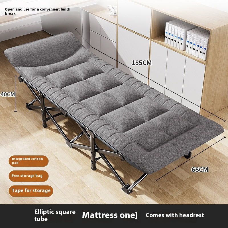 Portable Folding Bed for Camping and Office Use – Lightweight & Space Saving