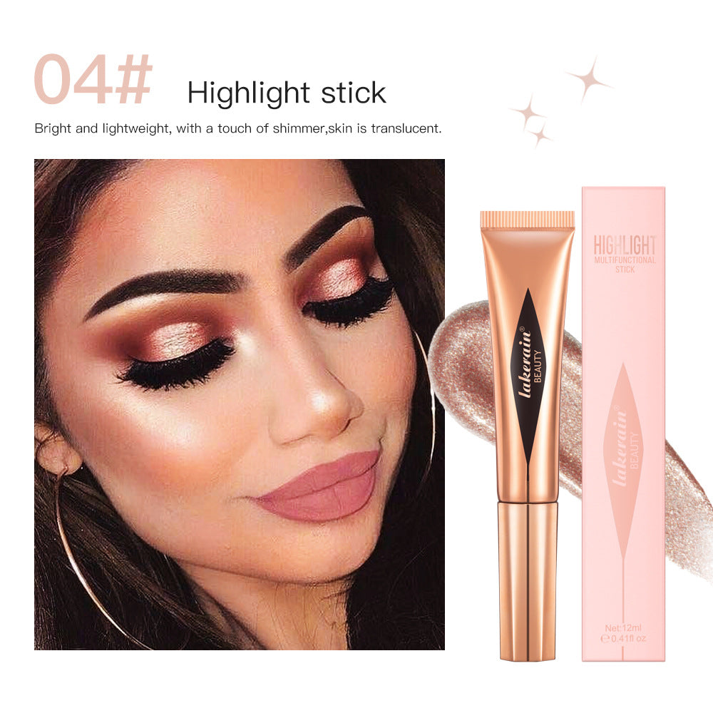 Multi Functional Cosmetic Pen Powder Blusher Highlights - 6 Colors
