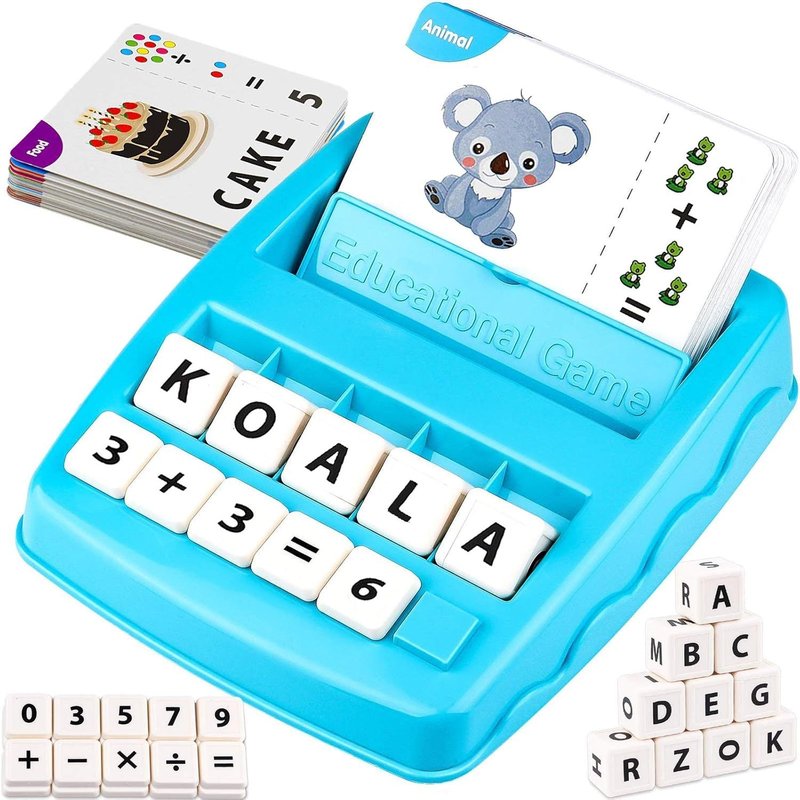 Letter Matching Spelling Educational Puzzle Toy for Kids 3-6 Years