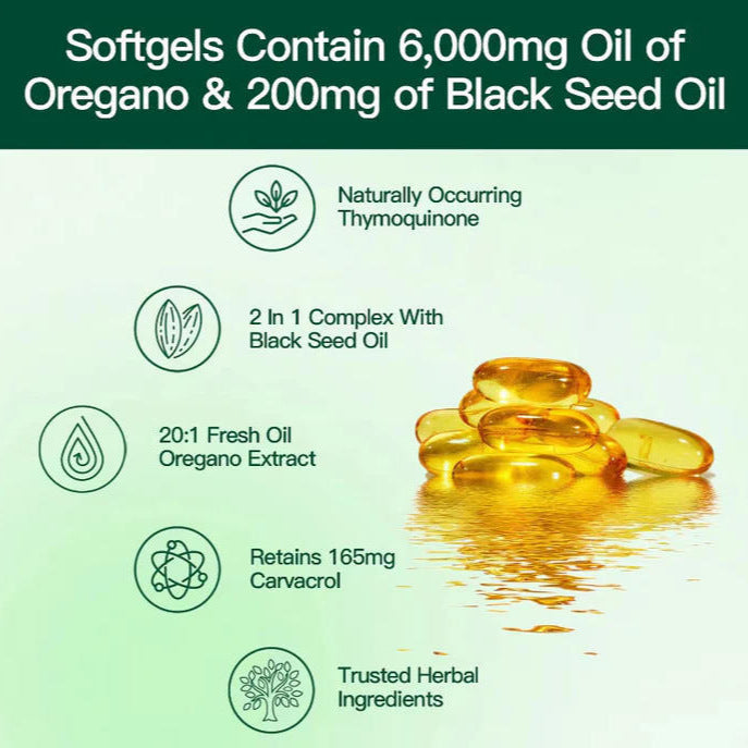 Oregano Oil Capsules – 300 Tablets