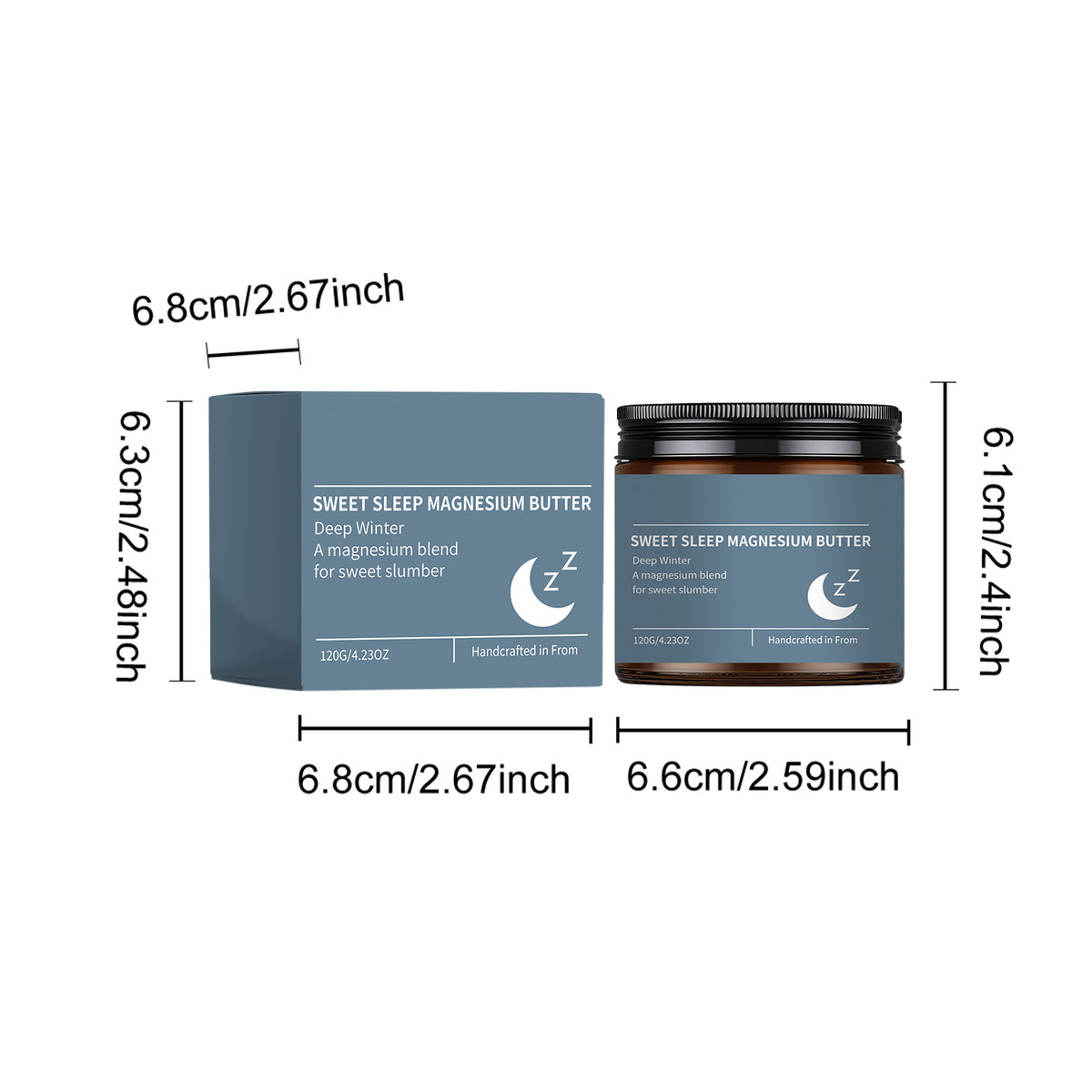 Sleep Soothing Cream with Shea & Mango Extract - 120G Relaxation Topical