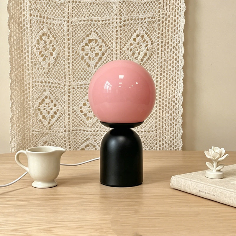 French-Style Cream Candy Desk Lamp for Home & Office Decoration