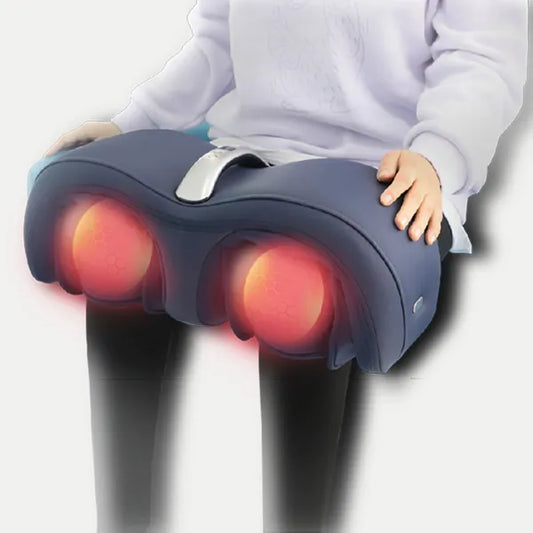 Air Pressure Knee Massager for Pain Relief - Dark Blue