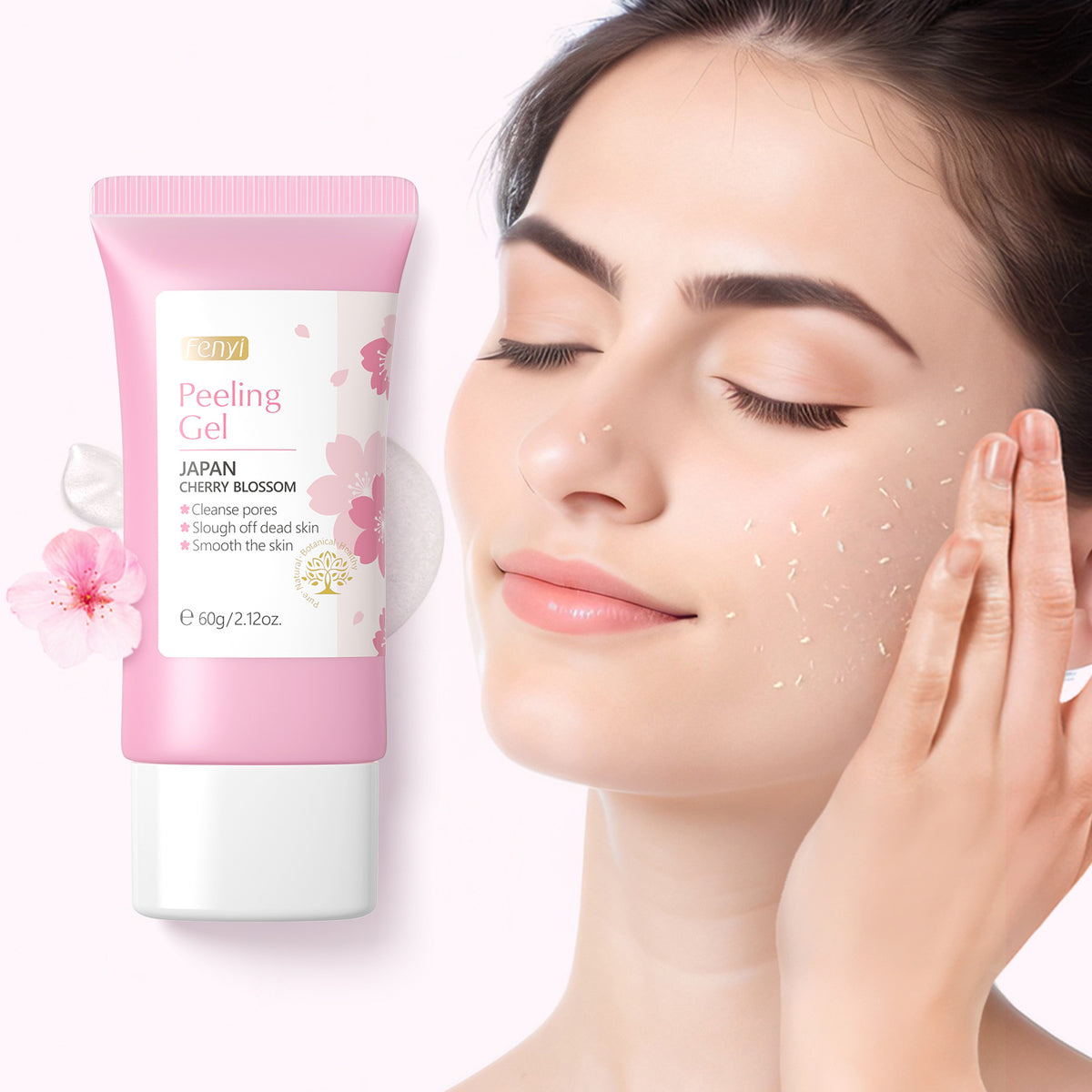 Hydrating Facial Gel - Sakura Cutin Gel 60g for All Skin Types